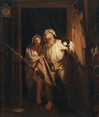 Il sonno disturbato da Johann Peter Hasenclever
